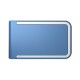 Portfel Dosh RFID Luxe Concord - White + Denim Blue
