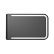Portfel Dosh RFID Piano - White + Black